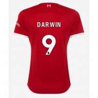 Billiga Liverpool Darwin Nunez #9 Hemma fotbollskläder Dam 2023-24 Kortärmad